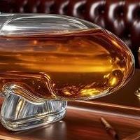 Glass Decanter Whiskey - U-Boot-Whisky-Dekanter, Rotwein, Whiskey-Schnaps, Glasflasche, U-Boot-Form, Whisky-Dekanterflaschen