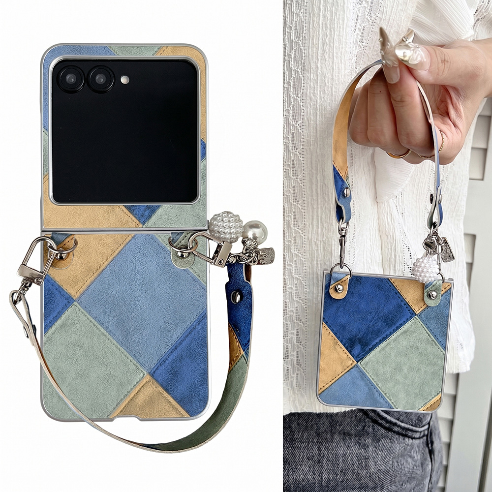 Luxury Lifestyle Dress - Klappbare Handyhülle für Motorola Razr 60
