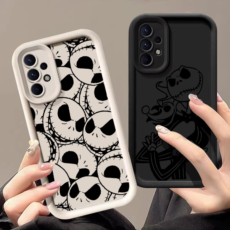 Samsung Galaxy A55 - Jack Sally Skellington Kunst-Schutzhülle für Samsung