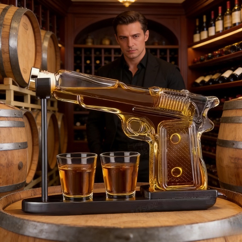 Sandhawk Glas-Pistolen-Dekante – Glass Decanter Whiskey Bewertung und Preis