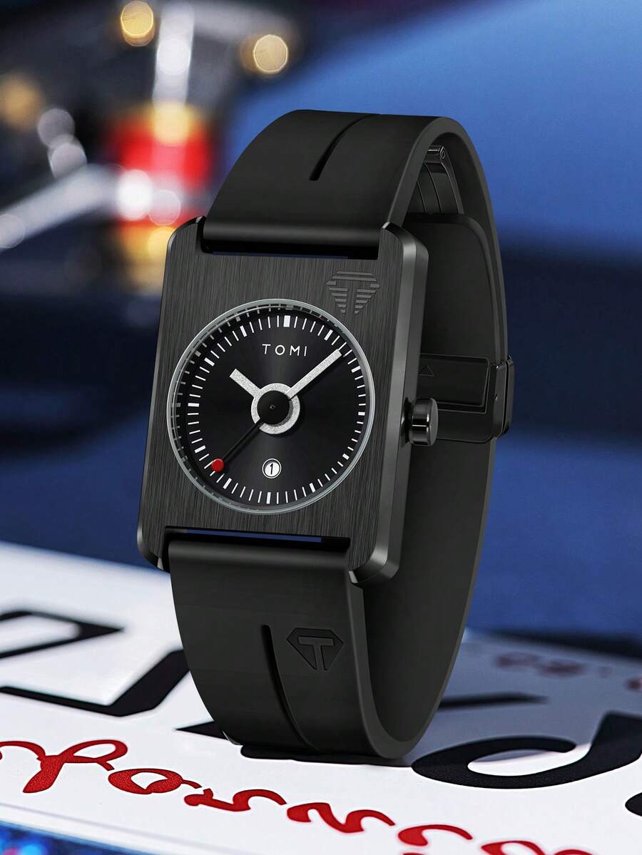 1 Stück TOMI Herrenuhr mit qua – Luxury Lifestyle Dress Bewertung und Preis