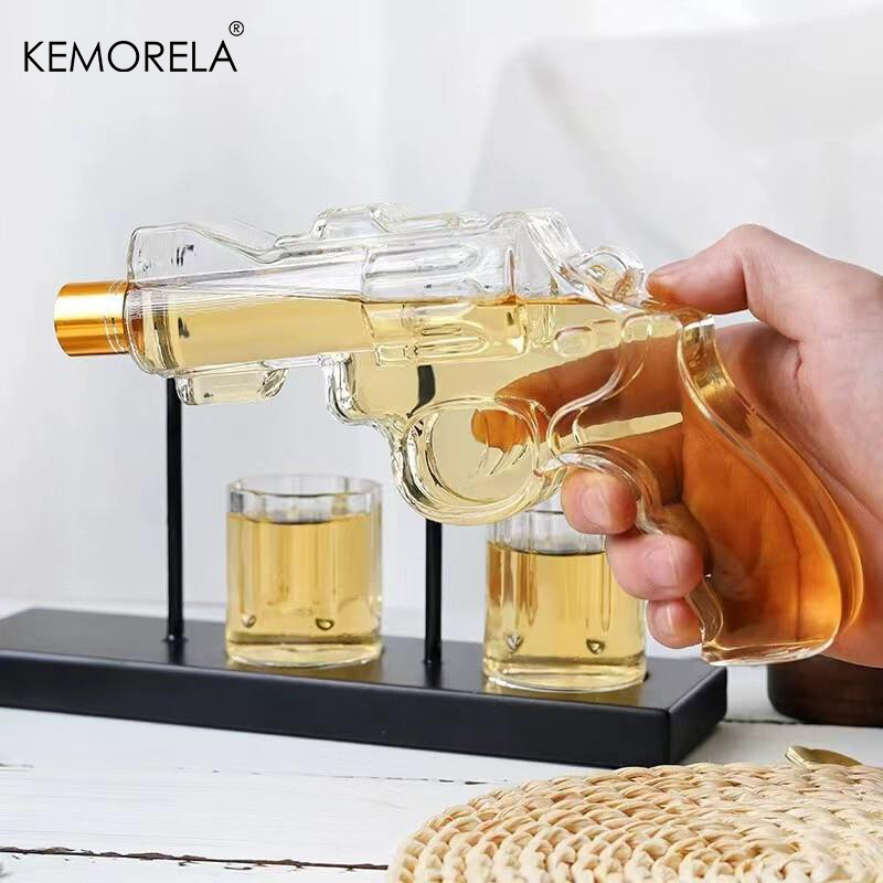 KEMORELA Revolver Glas Dekante – Glass Decanter Whiskey Bewertung und Preis