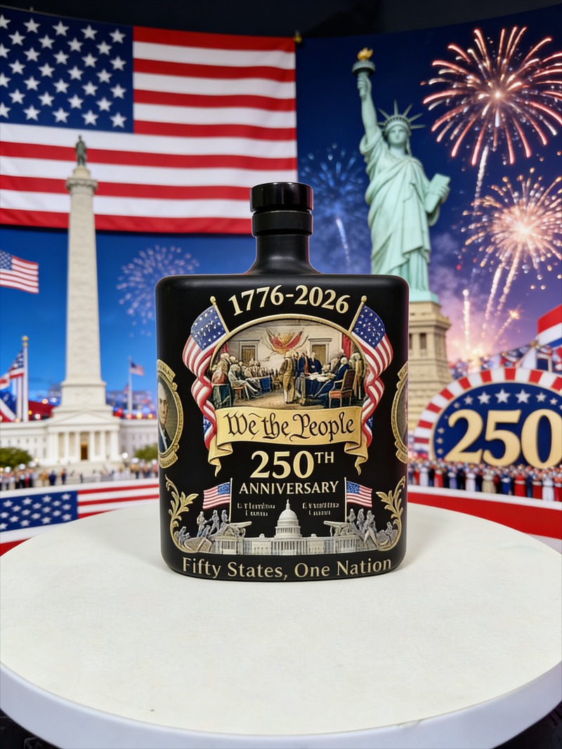 US 250. Jubiläum „We The Peopl – Glass Decanter Whiskey Bewertung und Preis
