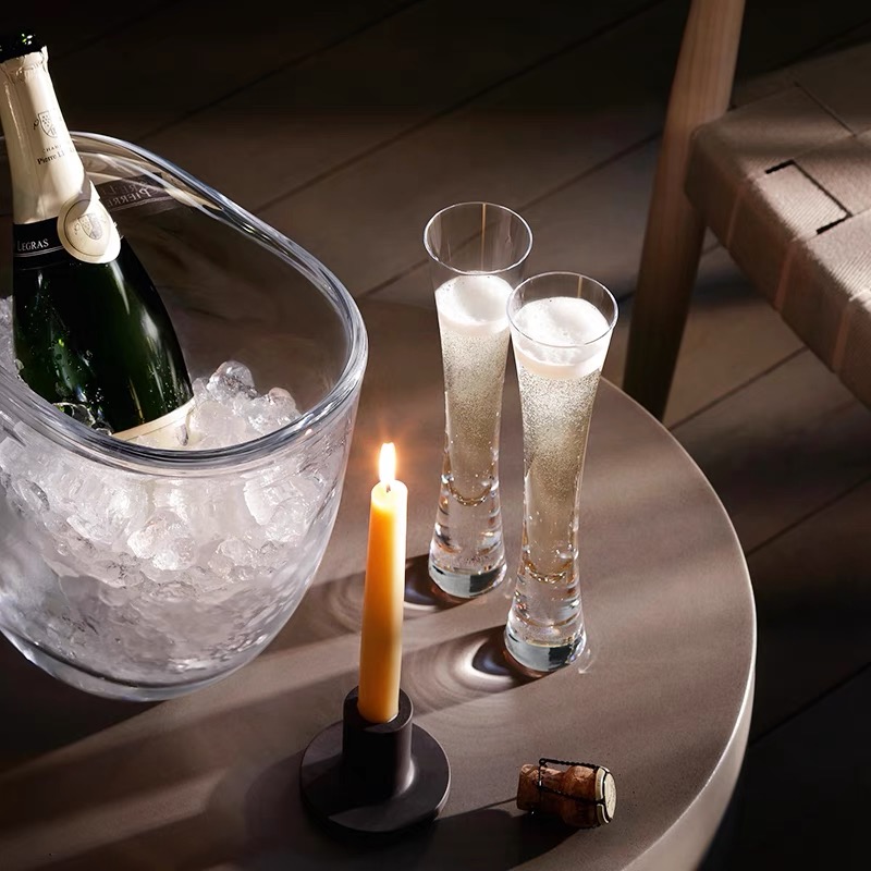 Grifflose Champagnergläser, gl – Crystal Wine Glass Bewertung und Preis