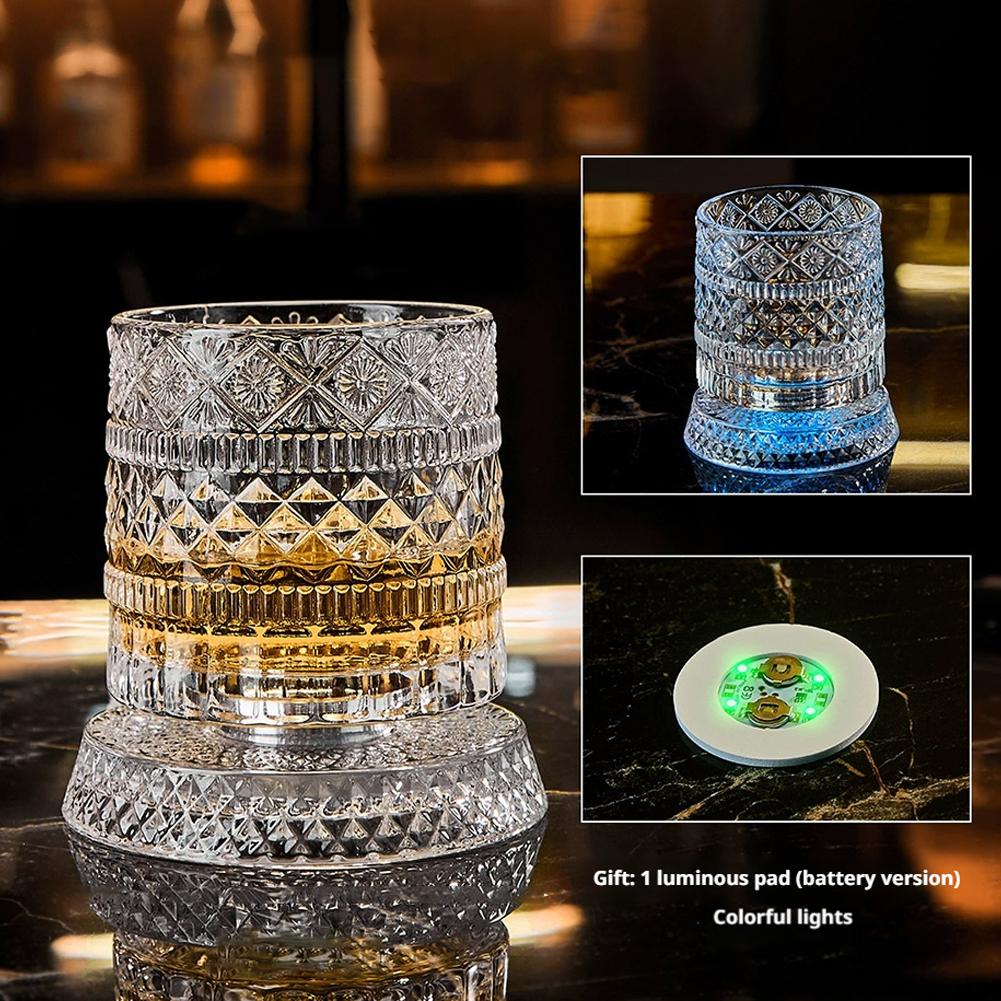 Rotierendes Whiskyglas Kreativ – Crystal Wine Glass Bewertung und Preis