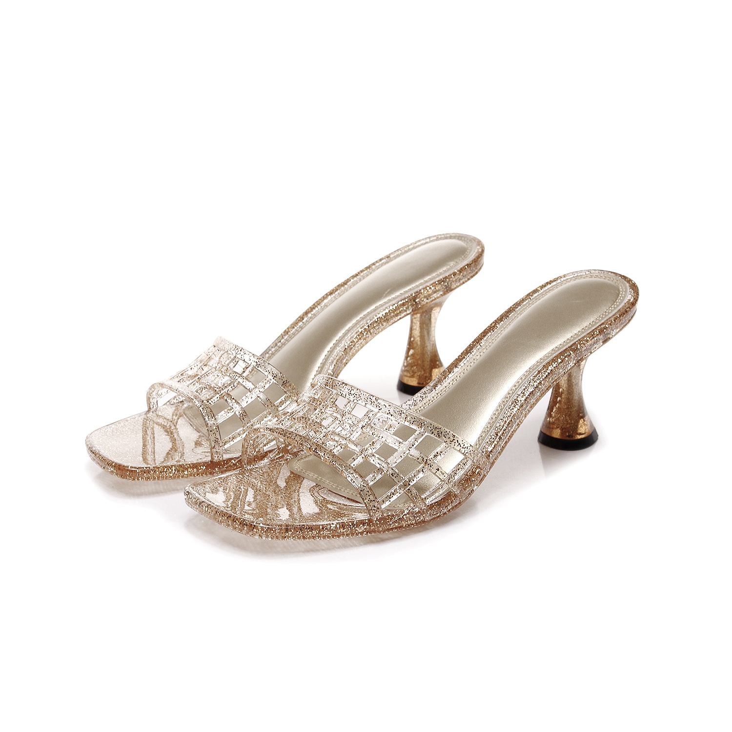 Neue Damen-Sandalen: Modische  – Crystal Wine Glass Bewertung und Preis