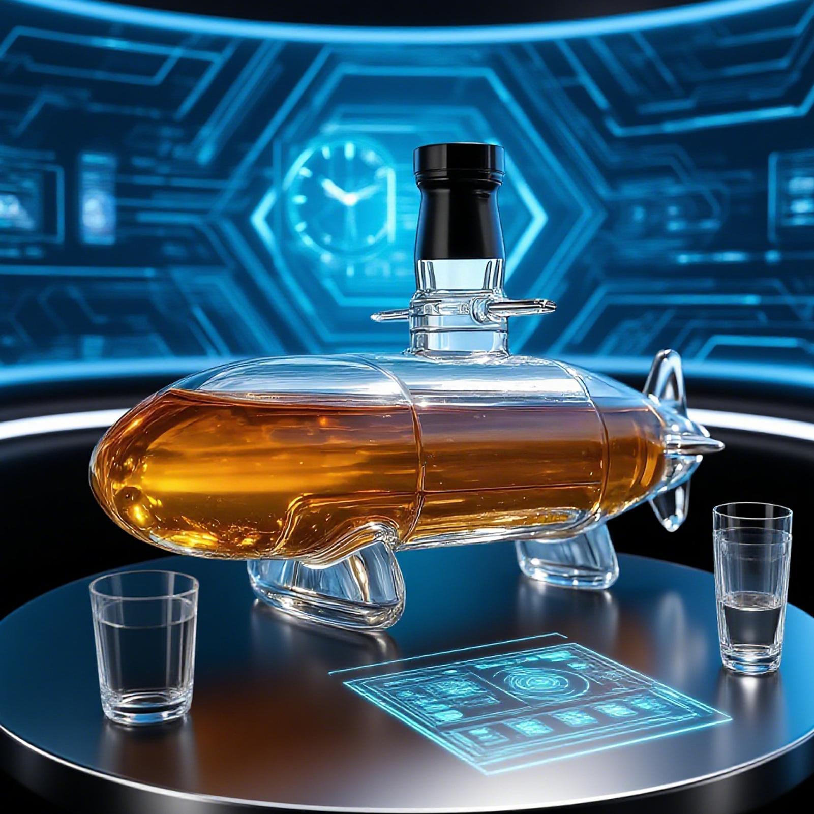 U-Boot-Whisky-Dekanter, Rotwei – Glass Decanter Whiskey Bewertung und Preis