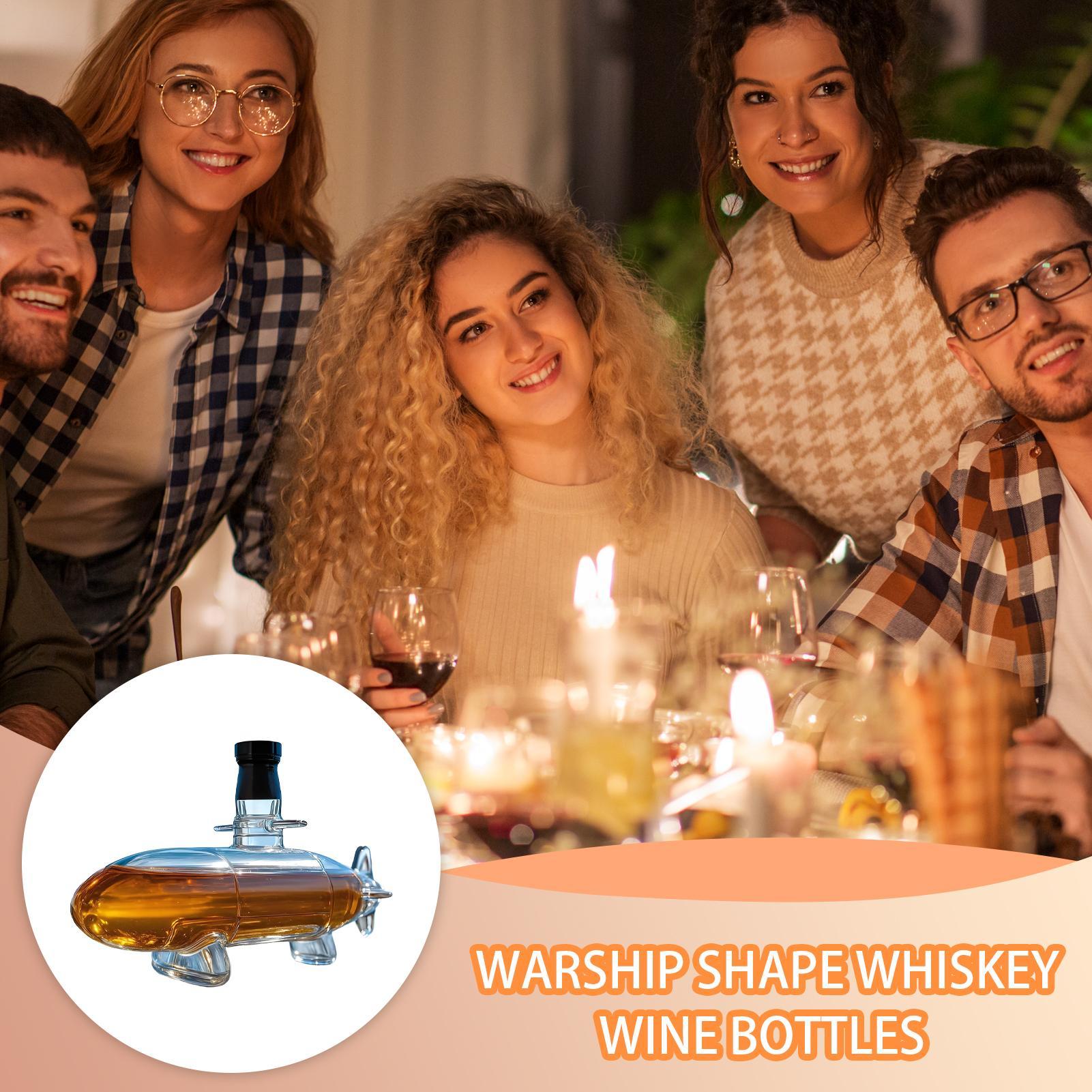 U-Boot-Whisky-Dekanter, Rotwei – Glass Decanter Whiskey Bewertung und Preis