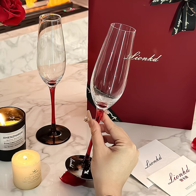 HYS hochwertiges Geschenk-Cham – Crystal Wine Glass Bewertung und Preis