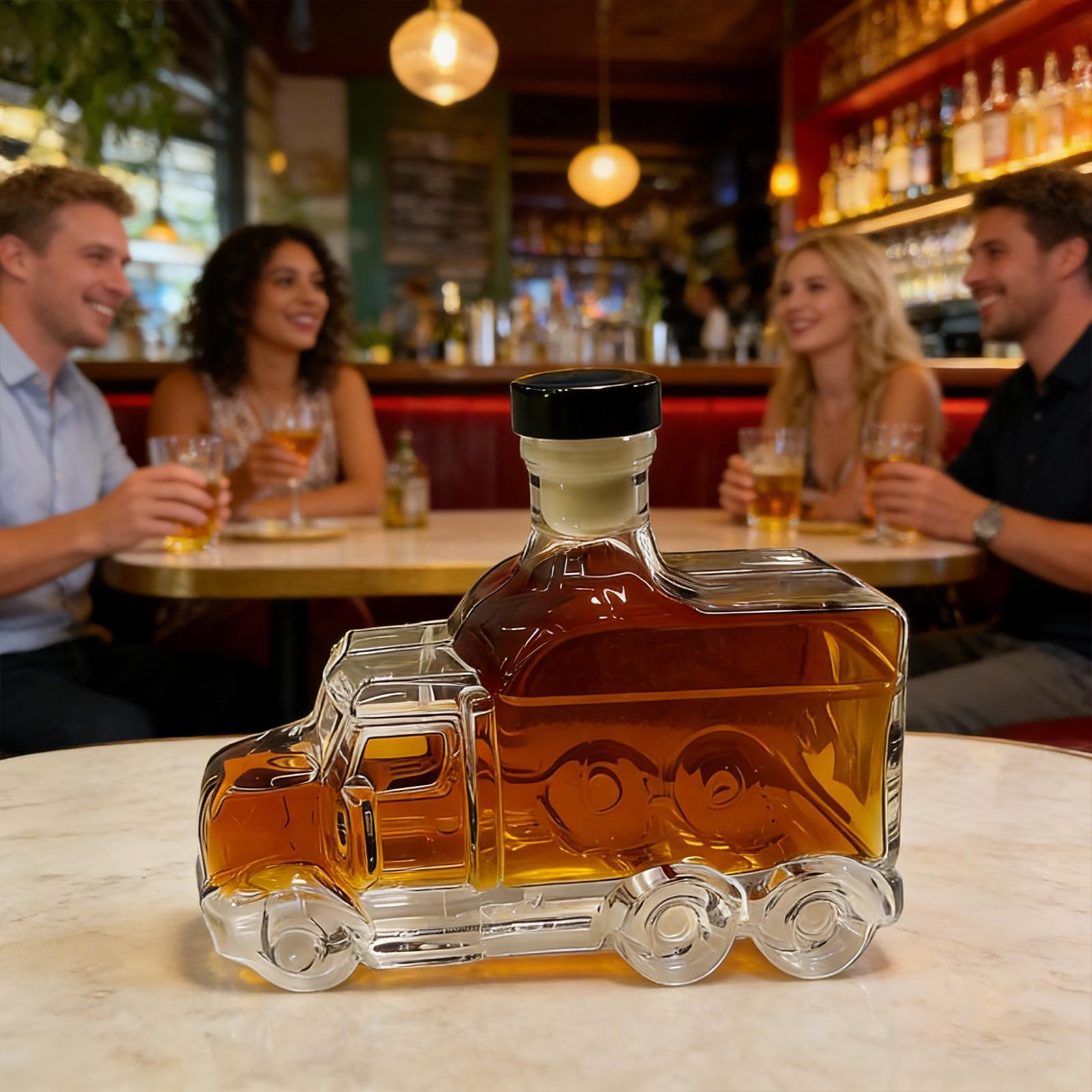 375ml Küchen-Whiskey-Flasche m – Glass Decanter Whiskey Bewertung und Preis