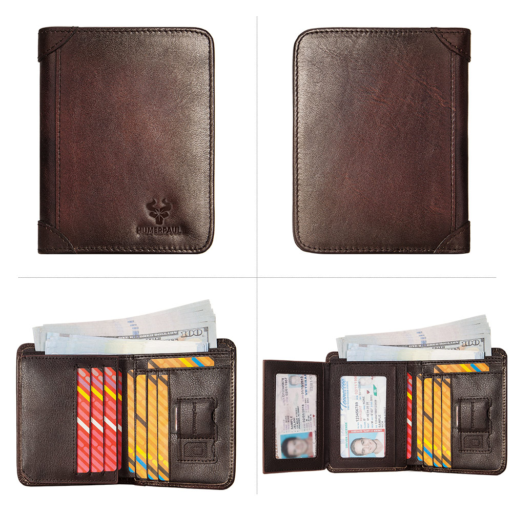 Echt leder Herren Brieftasche  – Luxury Lifestyle Photography Bewertung und Preis