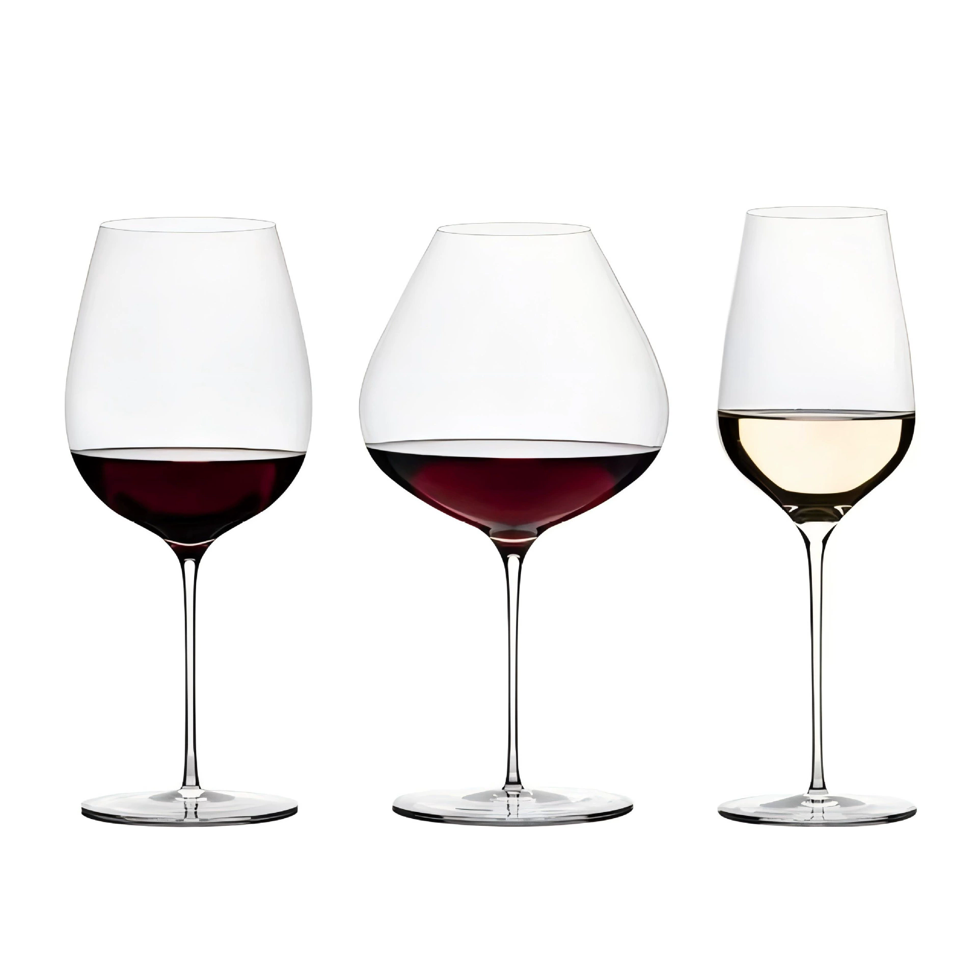 1 Stück Burgunder-Weinglas im  – Crystal Wine Glass Bewertung und Preis