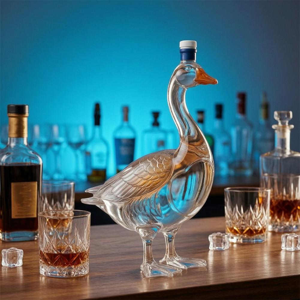Glas-Vogel-Weinflasche 3D-Whis – Glass Decanter Whiskey Bewertung und Preis