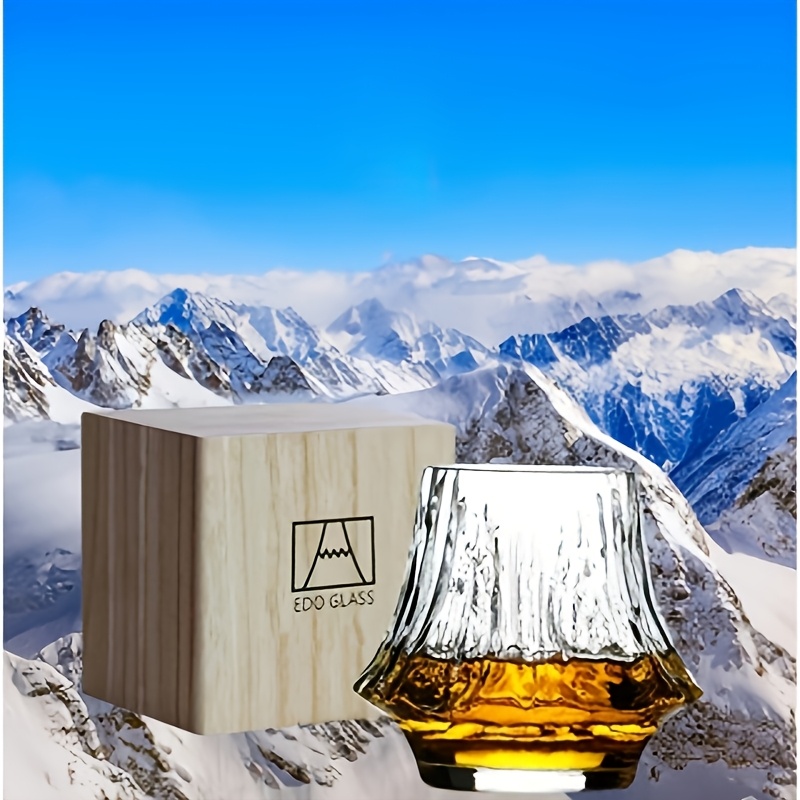 Fuji-Berg-inspiriertes Whiskyg – Crystal Wine Glass Bewertung und Preis