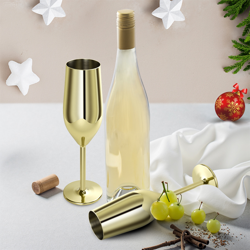 Vintage goldener Kelch aus Ede – Crystal Wine Glass Bewertung und Preis